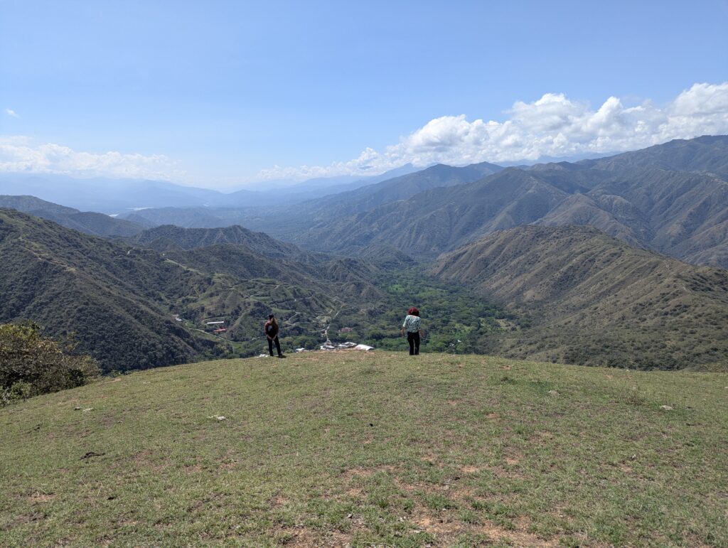Colombia travel costs 2026 - mountain views in Liborina Antioquia