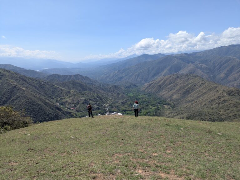 Colombia travel costs 2026 - mountain views in Liborina Antioquia